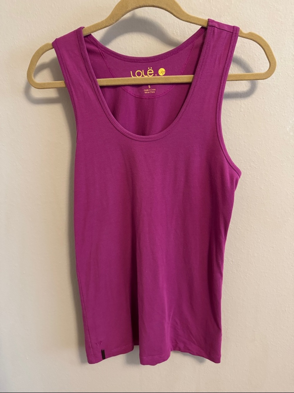 Lole organic-cotton blend sporty tank Size S